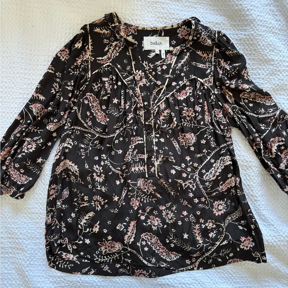 ba&sh Printed Top XS